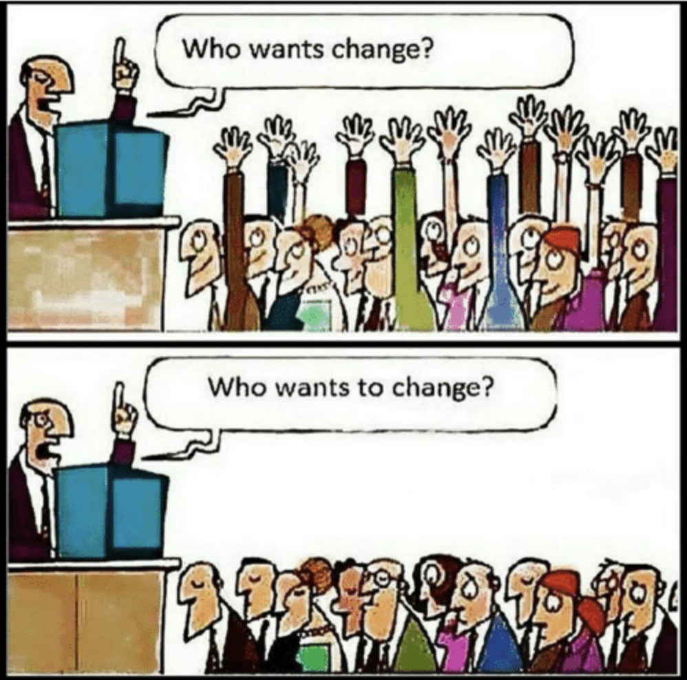 Are you willing to change?