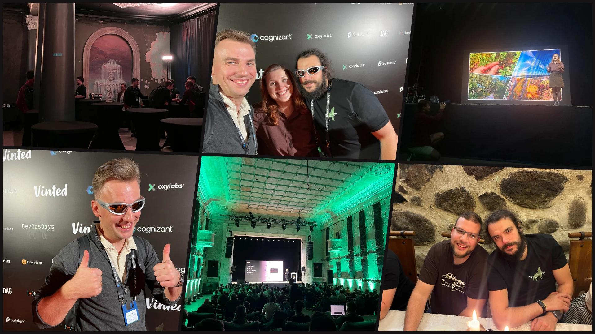 Collage of DevOpsDays 2026 People