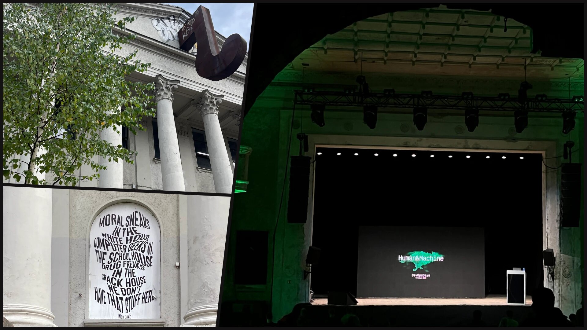 Collage of DevOpsDays 2026 Venue