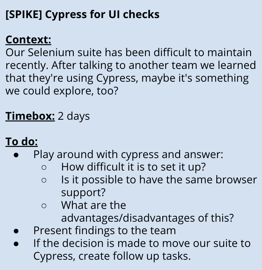 What is a Spike?